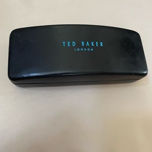 Ted Baker Black and Blue Glasses Case